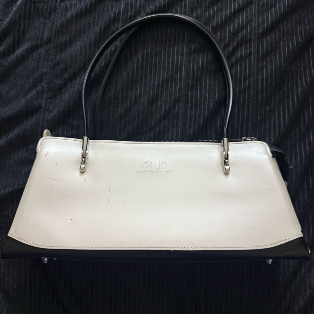 Beijo Black and White Women's Bag